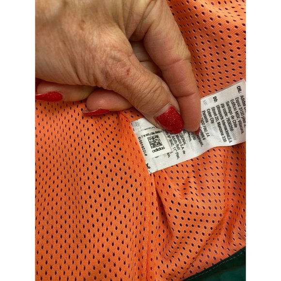 Adidas Originals Samstag Shell Jacket GREEN PURPLE Men's size Large EC9319 - Picture 12 of 12